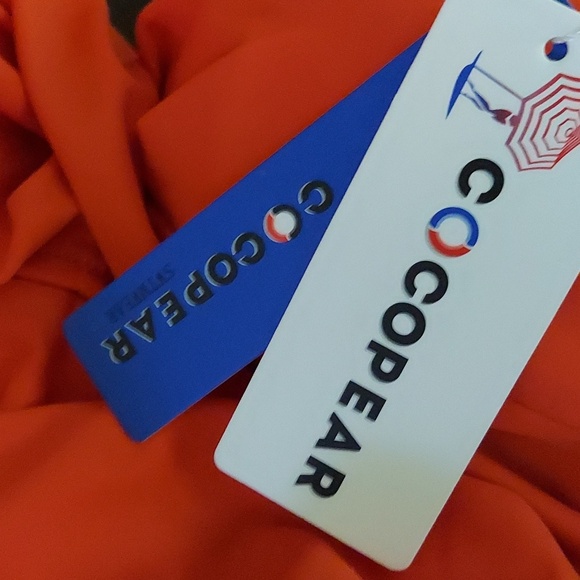 COCOPEAR Maternity Ruched One Piece Swimdress - Picture 6 of 7